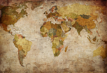 Tapeta Stará mapa světa 29162